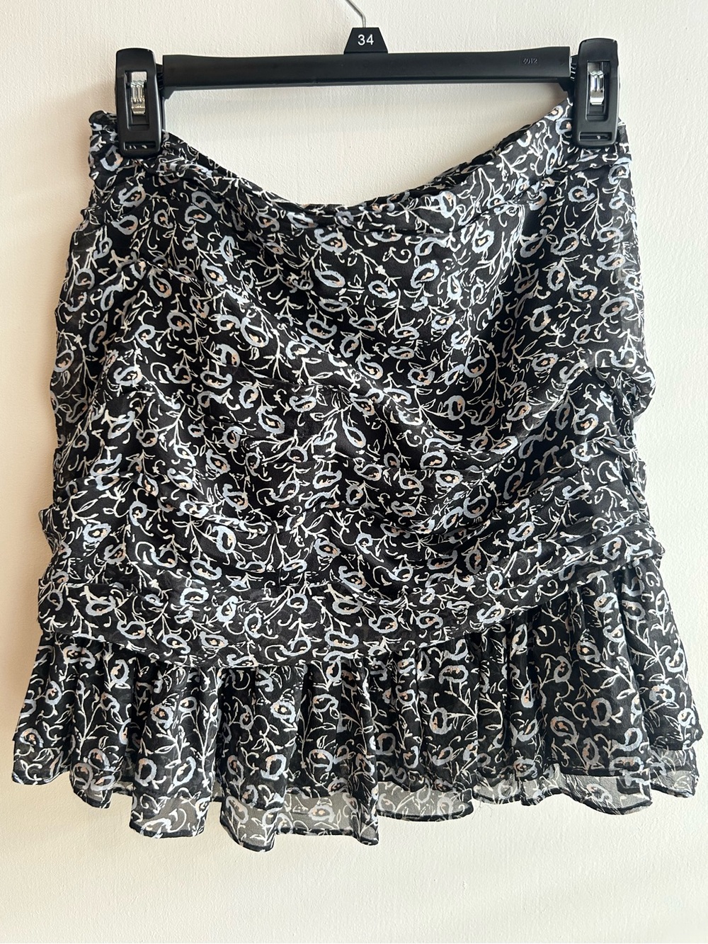 Veronica Beard Ruched Mini Skirt - Picture 3 of 5